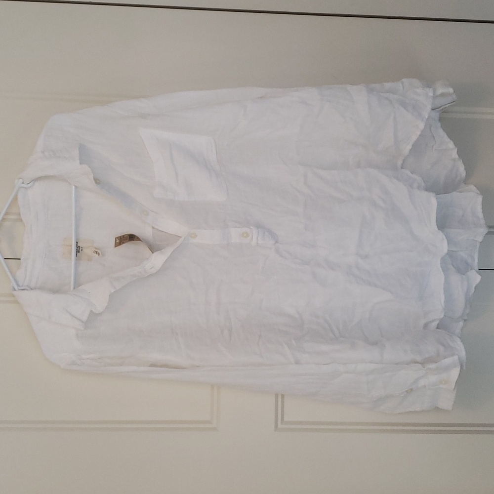 NWT AE Core Beach Swing Popover white XXL